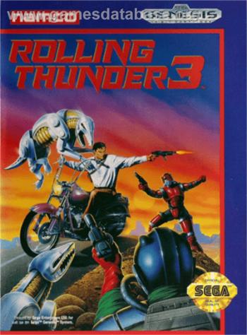 Cover Rolling Thunder 3 for Genesis - Mega Drive